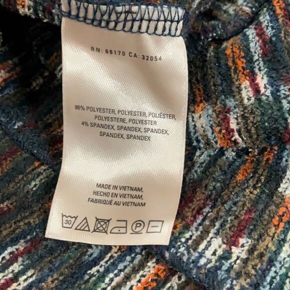 Anthropologie Maeve Multicolor Space Dye Knit Mini Jumper Skirt Small - Picture 7 of 9